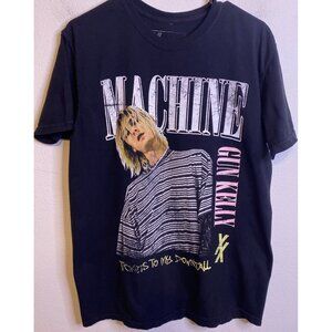 Machine Gun Kelly MGK Tickets to My Downfall Concert T-Shirt Tour Black MEDIUM
